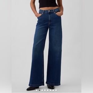 Gap Jeans High Rise Wide-Leg